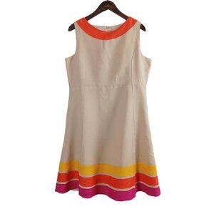 Appraisal Sleeveless Colourblock Midi Dress